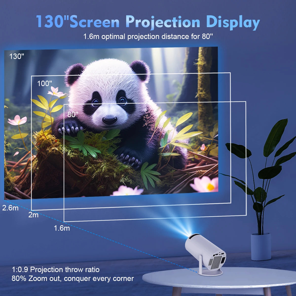 Magcubic™ HY300 Pro | 4K Mini Home Theater Projector