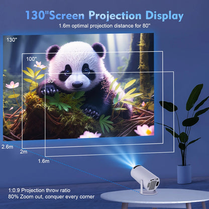 Cinematic 4K Portable Projector™